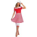 Riethmüller GmbH Kostüm Historischer Badeanzug 20er Jahre Kleid mit Haube für Erwachsene M | M