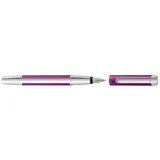 Pelikan Füllhalter Pura P40, Violett, Feder B (breit), hochwertiger Patronenfüller im Geschenk-Etui, 823791