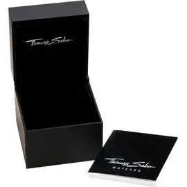 Thomas Sabo Divine Roségold Silber Analog Quarz Edelstahl WA0219-272-201-33 MM