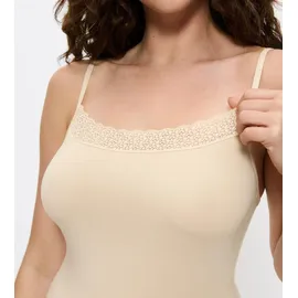 Triumph Feel of Modal Spaghetti Top Beige M