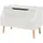 [en.casa] Spielzeugtruhe Aavanrar 60 x 30 x 43 cm 1-tlg. weiß