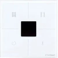 Etherma Design-Einbauthermostat eTOUCH-hybrid
