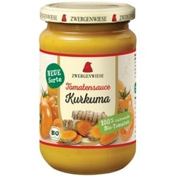 Zwergenwiese Tomatensauce mit Kurkuma bio