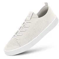 GIESSWEIN Wool Sneaker Women - Platform Damen Schuhe, Low-Top Halbschuhe, Freizeit Sneakers aus Merino Wool 3D Stretch, Superleichte Schnürer - 38 EU