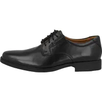 CLARKS Tilden Plain Derby Schwarz