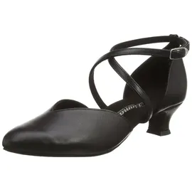 Diamant 107-013-034 Damen Tanzschuhe - Standard & Latein, Schwarz (Schwarz), 41 1/3 EU (7.5 Damen UK)