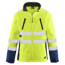 Big 4 Protect JackePittsburgh, Softshell leuchtgelb/navy, Gr. 2XL