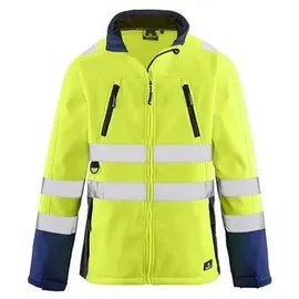 Big 4 Protect JackePittsburgh, Softshell leuchtgelb/navy, Gr. 2XL