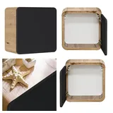 Lomadox Hängeschrank in seidenmatt anthrazit mit Wotan Eiche Nb. B/H/T ca. 35/35/22 cm