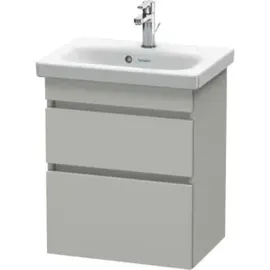 Duravit Waschtischunterschrank Com DuraStyle 50x36,8cm, betongr ma, 2 SchKa., wandhängend