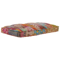 VidaXL Palettenkissen Patchwork Stoff