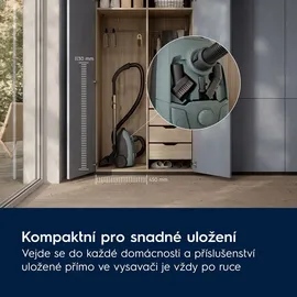 Electrolux EB51C1OG Staubsauger Ozeangrün