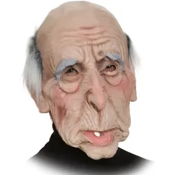 Alter Opa Latex Maske - OS