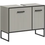 xonox.home Waschbeckenunterschrank Bagno - creme - Maße cm B: 80 H: 63