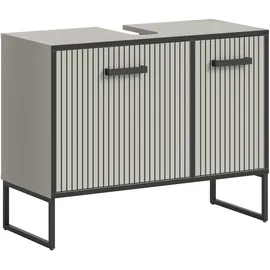 xonox.home Waschbeckenunterschrank Bagno - creme - Maße cm B: 80 H: 63