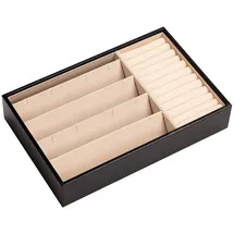 ADEL DREAM AdelDream Stapelbares Schmucktablett Schmuckschatpfanne Aufbewahrung Schublade Lagerung-Schmuck Aufbewahrung Damen Schmuckschatpfe