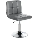 Höffner Drehstuhl, Grau, 44x74x49 cm, Arbeitszimmer, Bürostühle, Drehstühle