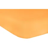 Mr. Sandman Mr. Spannbettlaken »Jersey Classic«, aus 100% Baumwolle 87529765-0 orange 1 St.