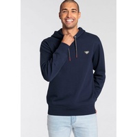 bruno banani Kapuzensweatshirt, Gr. XXL (60/62), marine, , 90809001-XXL