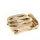 Anthoni Crown Damengürtel Leder gold 90