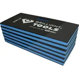 BRILLIANT TOOLS Faltbare Mechaniker-Schutzmatte, 1200 x 400 x 23 mm