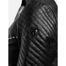 Tazzio Lederjacke F514 schwarz M