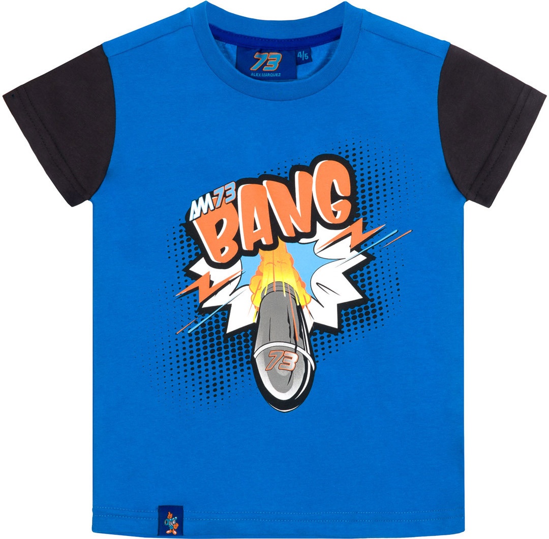 GP-Racing 73 Bang Kinderen T-shirt, blauw, 10 - 11
