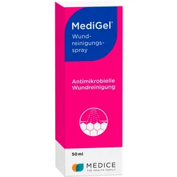 MediGel Wundreinigungsspray –Wundspray zum Säubern von Wunden 50 ml