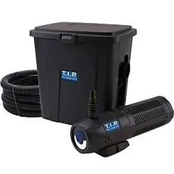 T.I.P. Teichfilter-Set - Für 4.000 l Teich, 1.000 l/h, UV-C 9 W,  inkl. Pumpe/Filtermaterial, MTS 4000 UV 9, 30296