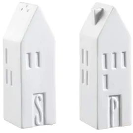 räder Salz-/Pfefferstreuer (LBH 3x3x9 cm) - weiß - LBH 3x3x9 cm