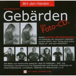 Gebärden Foto-CD - Gebärdenfotos zum Ausdrucken (PC+MAC)