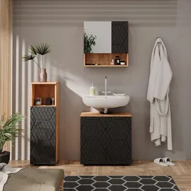 Vicco Irma 95 cm grau mit Beleuchtung
