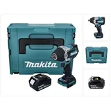 Makita DTW 701 T1J Akku Schlagschrauber 18 V 700 Nm 1/2" XPT Brushless + 1x Akku 5,0 Ah + Makpac - ohne Ladegerät