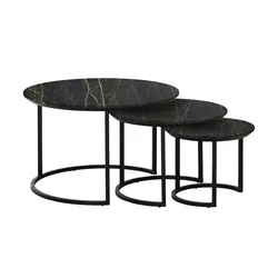 Couchtisch 3er Set  Dover ¦ grau