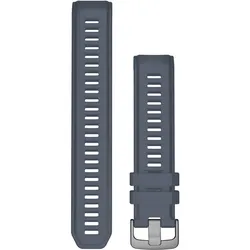 Garmin Instinct-armbänder, Silikon blauer granit/schiefergrau 22 mm