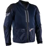 leatt adventure ADV FlowTour 4.5 Short Textiljacke Dunkelblau/Schwarz L