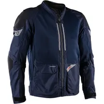 leatt adventure ADV FlowTour 4.5 Short Textiljacke Dunkelblau/Schwarz L