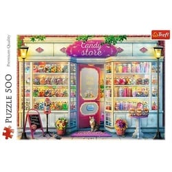 Trefl - Puzzle - Candy Store, 500 Teile