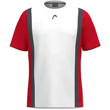 Head Racket Head, Racket Club 25 Tech Kurzarm-t-shirt - Red / White - XL