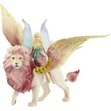 Schleich Bayala-Elfe auf geflügeltem Löwe Spielset