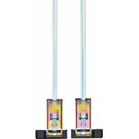 ABUS Doppelschließblech DSB550 für Fensterschloss FOS550, braun