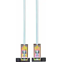 ABUS Doppelschließblech DSB550 für Fensterschloss FOS550, braun