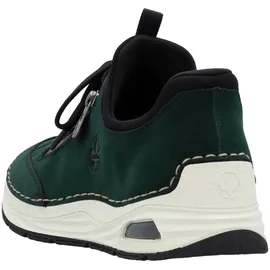 Rieker Damen 44567 Slipper, grün 39