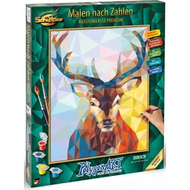 Schipper Malen nach Zahlen Polygon-Art - Hirsch