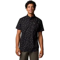 Columbia Rapid Rivers Printed Short Sleeve Shirt black deserted