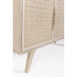 BIZZOTTO Sideboard Sahana 2 Türen  Natur / Beige