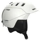 Salomon Husk Pro Skihelm (Größe 56-59CM, weiss)