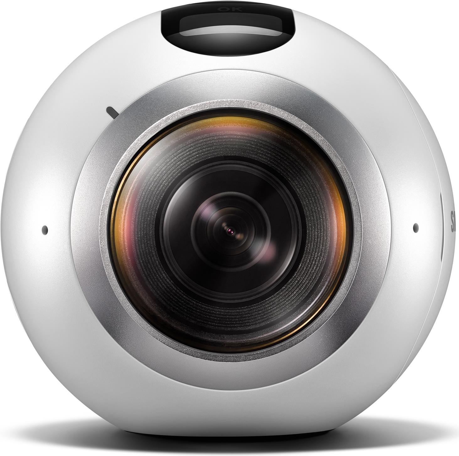 Samsung Gear 360 (Full HD, WLAN), Action Cam, Weiss