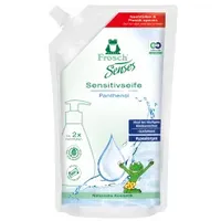 Frosch Sense Sensitiv-Handwaschseife, Panthenol, hypoallergen 116742 , 1 Karton = 6 Nachfüllbeutel à 500 ml