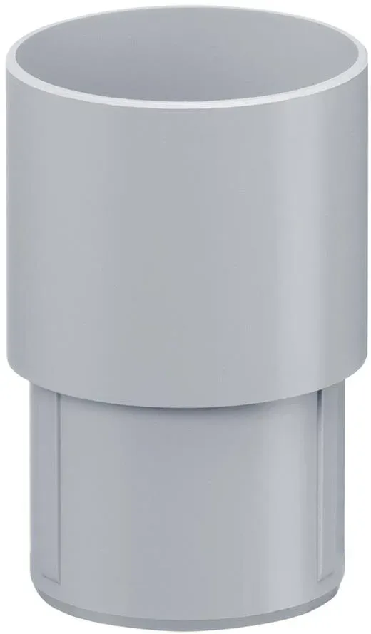 Rohrmuffe DN 75 PVC grau